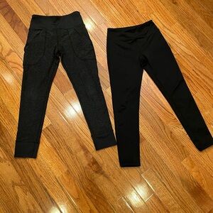 Stylish Black Zella Girls Size 7 to Size 8 Leggings